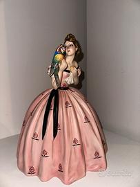 Dama  in ceramica déco ( Arturo pannunzio)