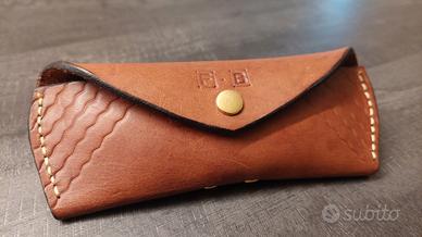 Custodia Portaocchiali,Vera pelle,personalizzabili