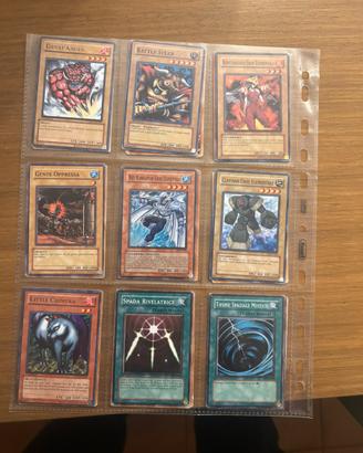 Lotto Carte Yu-Gi-Oh! 1996 No singole 90 carte