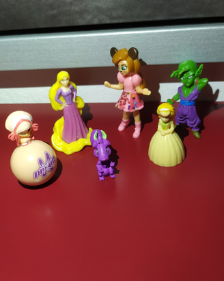 6 mini action figure