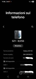 Samsung S21 5G 256Gb