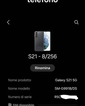 Samsung S21 5G 256Gb