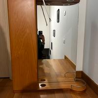 Specchio bagno mobiletto