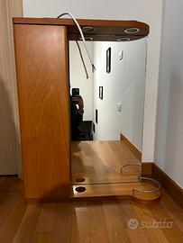 Specchio bagno mobiletto