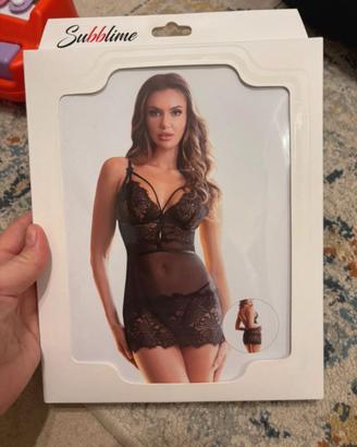 Nuisette Subblime – Taglia L | Nera | Nuova