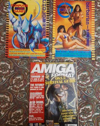 Computer + Video Games & Amiga Format riviste
