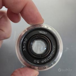 Obiettivo Industar 50mm 3.5 M39 reflex zenit