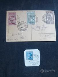 STORIA  POSTALE  (ANNULLI  * FRANCOBOLLI  1921)