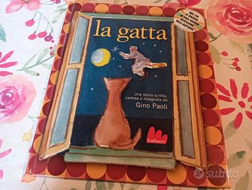 Libro + cd Gino Paoli - La gatta (Gallucci)