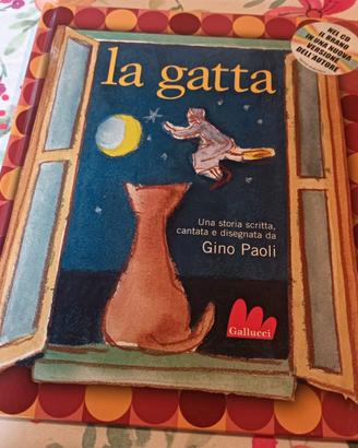 Libro + cd Gino Paoli - La gatta (Gallucci)