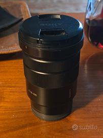 Obbiettivo sony e-mount 4/18-105 G