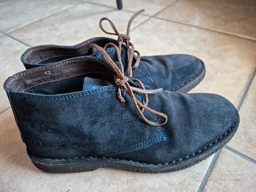 Scarpe Henry Lloyd pelle scamosciata 