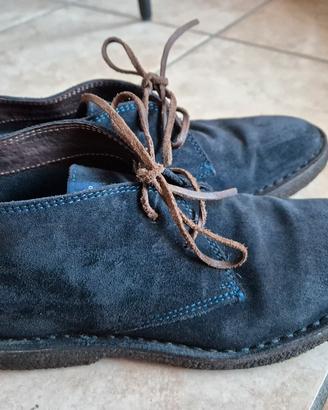 Scarpe Henry Lloyd pelle scamosciata 