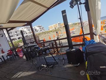  2 casse a colonna  a coppia  1600 watt ogniuna