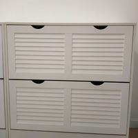 2 scarpiere maisons du monde/homcom bianche