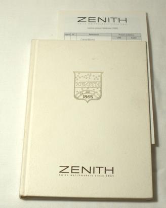 Zenith - Catalogo Orologi - Anno 2000