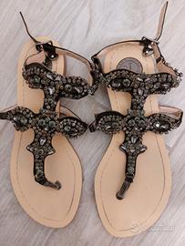 Sandali infradito gioiello Sara Lopez 37