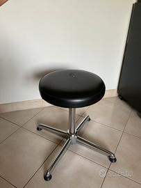 Sgabello girevole vintage