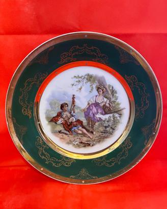 Piatto da collezione Richard Ginori tipo Limoges