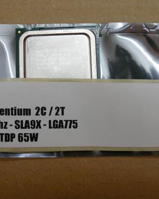 Cpu Intel Pentium E6550 socket 775