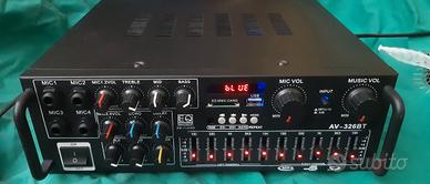 Amplificatore Av-999BT nuovo solo provato