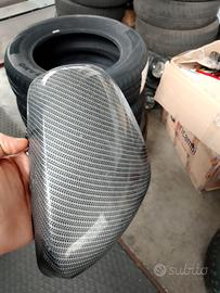 Calotte specchietto in carbonio