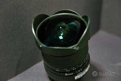 Obiettivo 8mm f/3.5 Fisheye CS - Attacco Nikon
