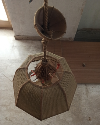 Lampadario rustico