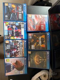 PS4 Slim +1TB + 8 Giochi (elden ring ecc ..)