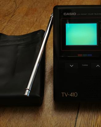 CASIO TV-410V – Televisore portatile LCD a colori