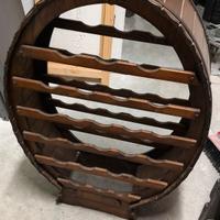 scaffale vini botte 