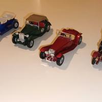 Modellini automobili d'epoca