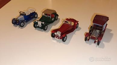 Modellini automobili d'epoca