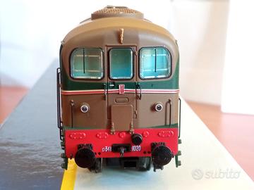 Locomotiva FS D341 Oskar, come nuova.