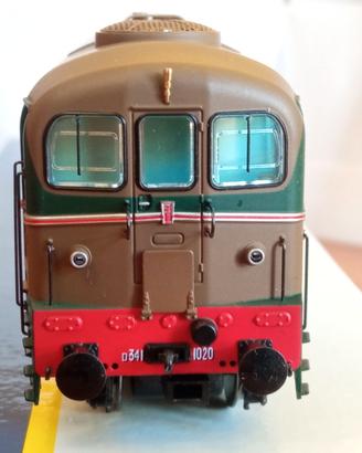 Locomotiva FS D341 Oskar, come nuova.
