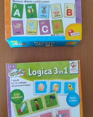 Giochi educativi Lisciani Serie Carotina