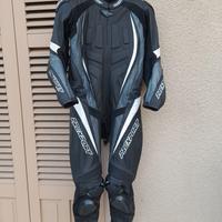 TUTA INTERA PREXPORT IN PELLE TRAFORATA