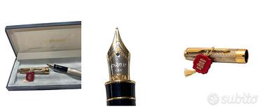 penne"Parker Sonnet Cisele Sterling Argent Massif