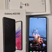 Samsung A53 128GB + 2 cover vetro (come nuovo)