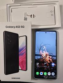 Samsung A53 128GB + 2 cover vetro (come nuovo)