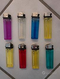 Accendini, set da 8 pz