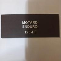 Manuale d'officina Fantic 125 4t 2017/2020