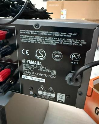 Yamaha RX-V463 home theater + DVD S540