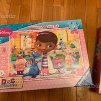 Puzzle Dottoressa Peluche e Principesse Disney