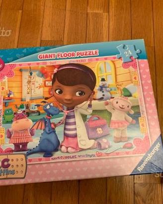 Puzzle Dottoressa Peluche e Principesse Disney