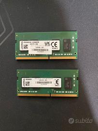RAM Laptop 16GB (2x8GB) DDR4 Kingston HP