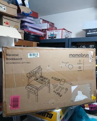 banco da lavoro gioco in legno