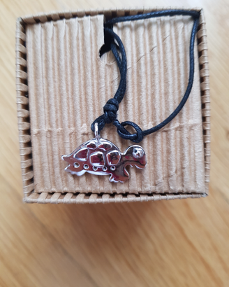 Pianegonda terra e mare collana ciondolo tartaruga