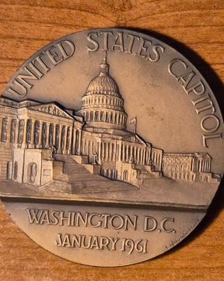 Medaglia John F. Kennedy 1961 Washington D. C.