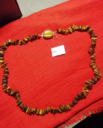 collana occhio di tigre